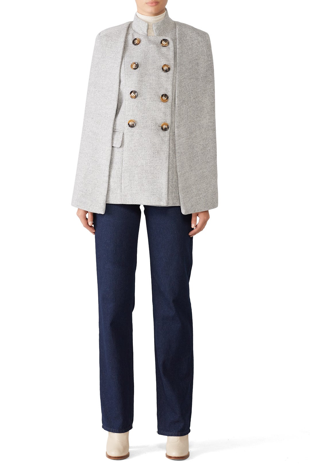 Grey Jewel Cape by ELLIATT 0