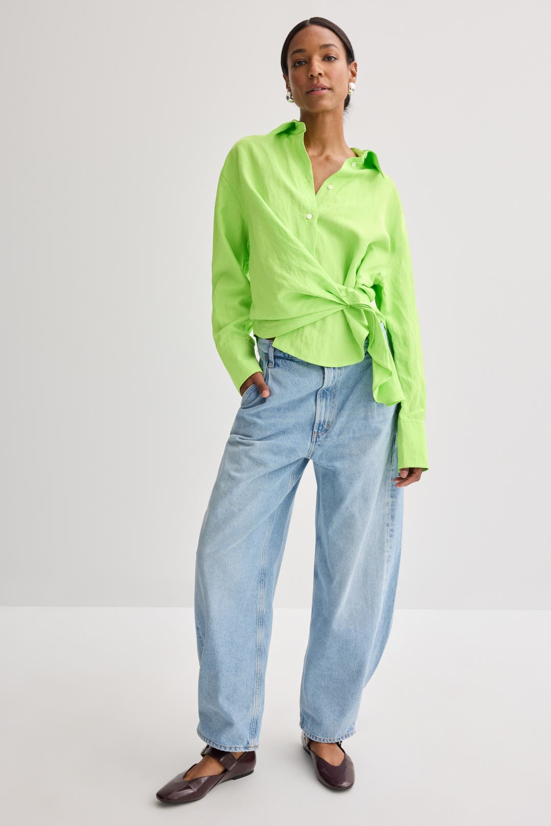 Draped Twisted Shirt by JW Anderson | Rent the Runway
