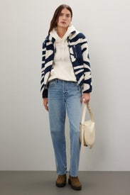 Navy Swirl Jacket by Louna