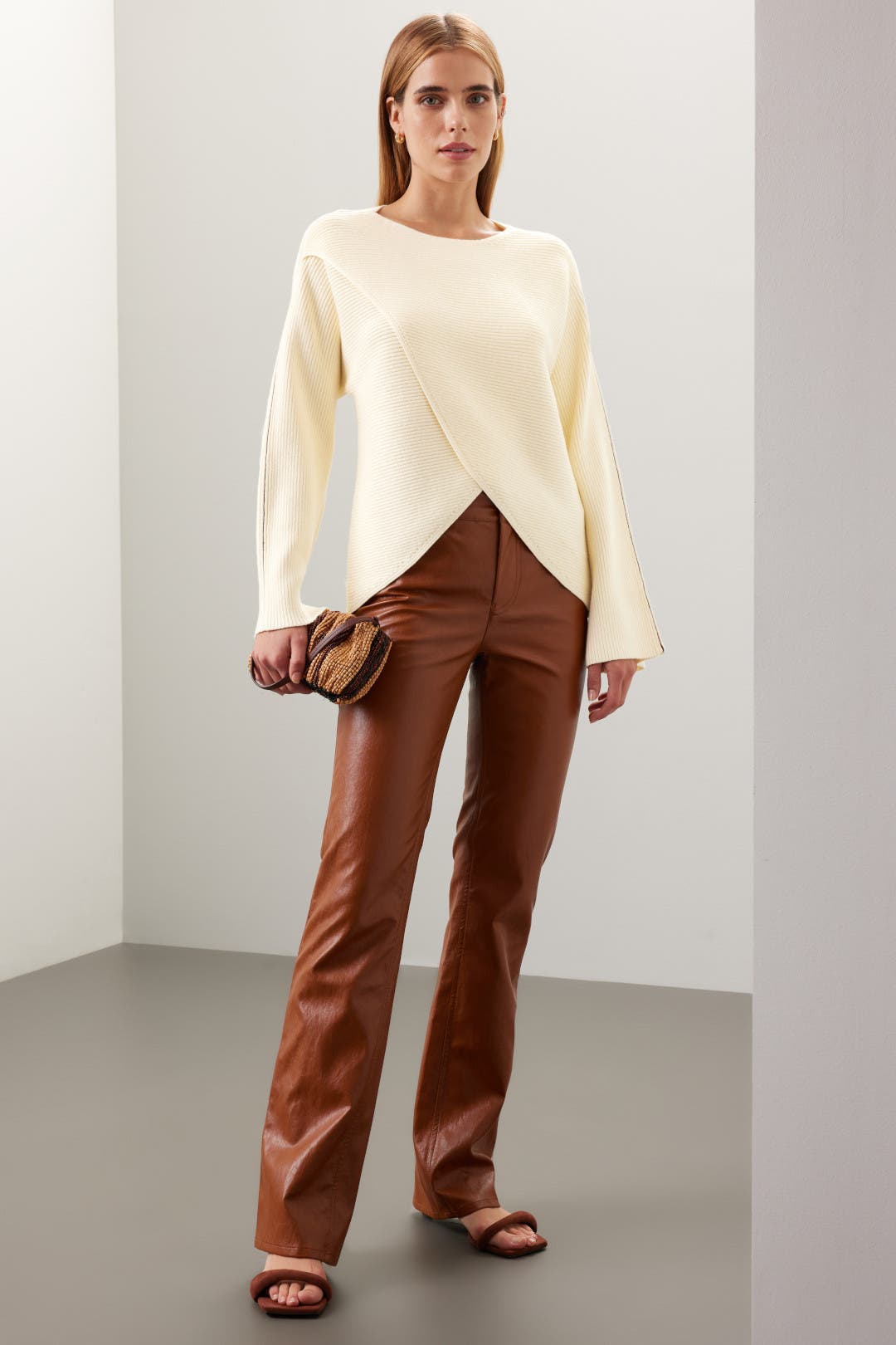 Black Think Pink Cropped Sweater by Moschino | Rent the Runway