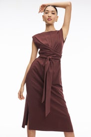 Fei-Tie Front Midi Dress by Modern Citizen
