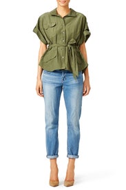 Clara Trench Shirt by Marissa Webb