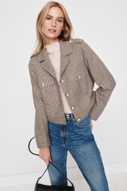Jaque Utility Cropped Jacket by Reiss