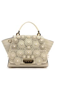 Floral Eartha Medium Soft Top Handle Bag by ZAC Zac Posen Handbags