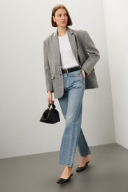 Light Wash Pinch Waist Jeans by AGOLDE