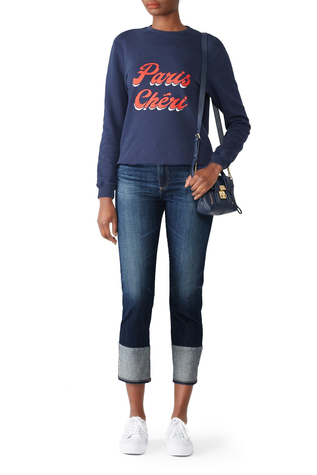 Isabelle High Rise Straight Crop Jeans by AG 0