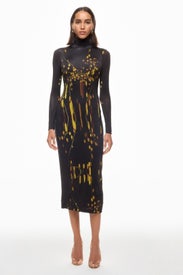 Long Sleeve Turtleneck Dress by Prabal Gurung