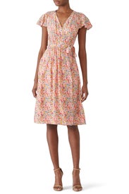 Margo Wrap Dress by Rebecca Taylor NYC