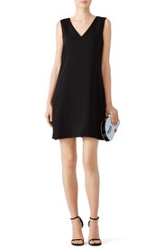 Black Maren Drape Dress by Cooper & Ella