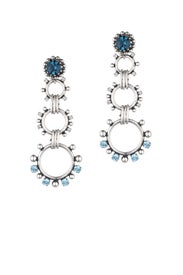Silver Grayson Earrings by Dannijo