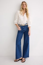 Le Slim Palazzo Modernist Pocket Jeans by FRAME