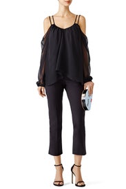 Black Sutton Top by LIKELY