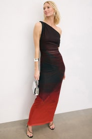 The Nyra Mesh Gown by MISHA