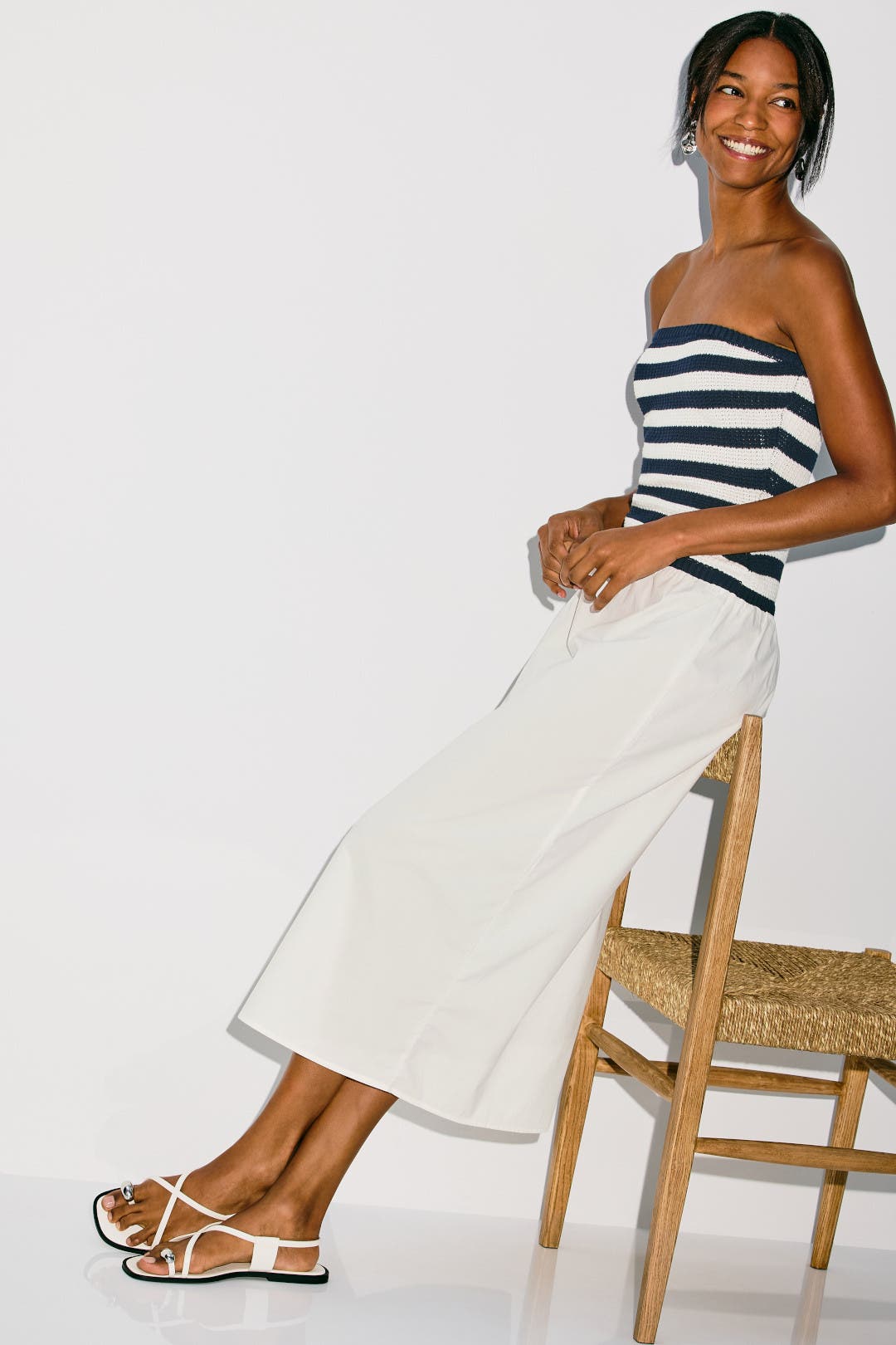 Cotton Poplin Maxi Dress by MM6 Maison Margiela | Rent the