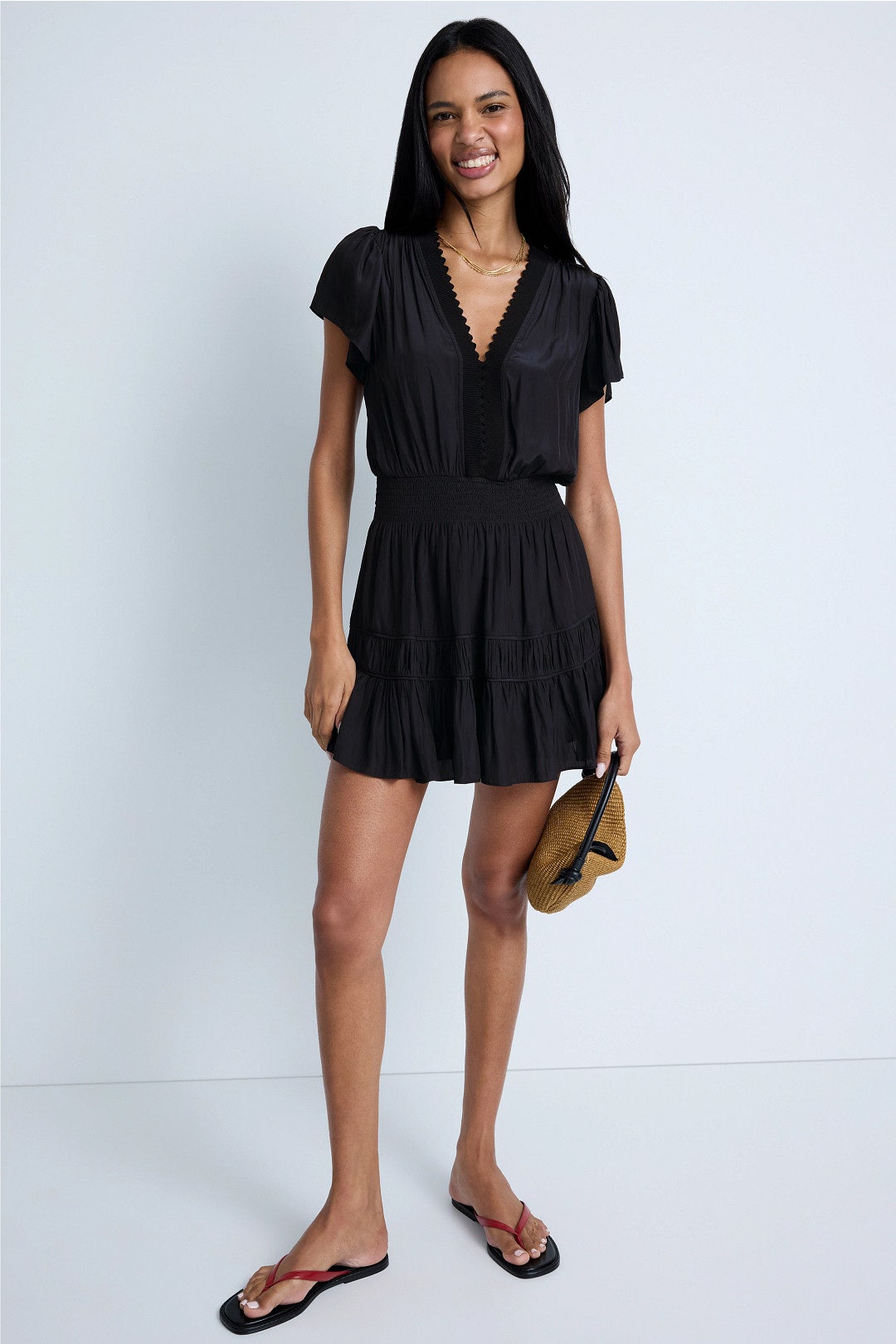Irene Mini Dress by Ramy Brook 0