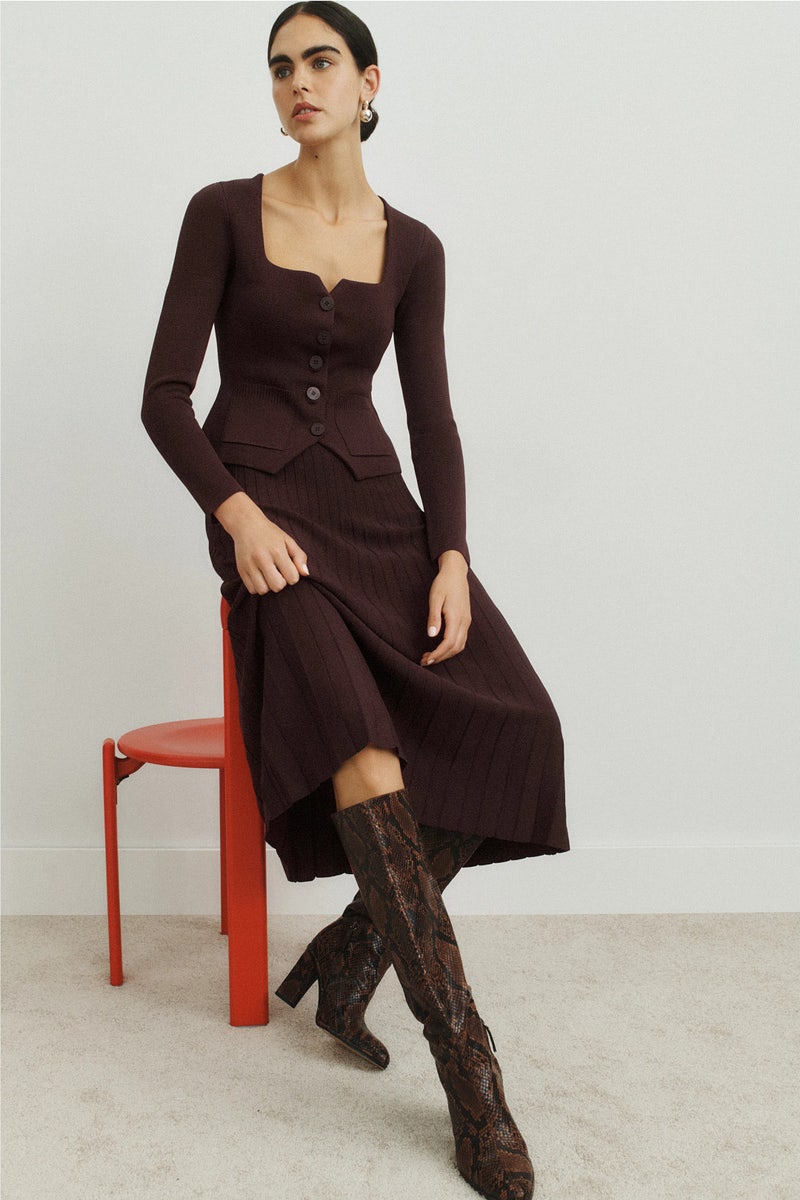 Lena Pleated Skirt by Staud - Photo 0