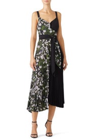 Camille Pleated Dress by DELFI Collective
