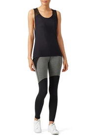 Black Molten Top by MICHI