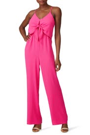 Pink Popover Jumpsuit by Slate & Willow