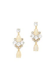 Alabaster Drop Earrings by Slate & Willow Accessories