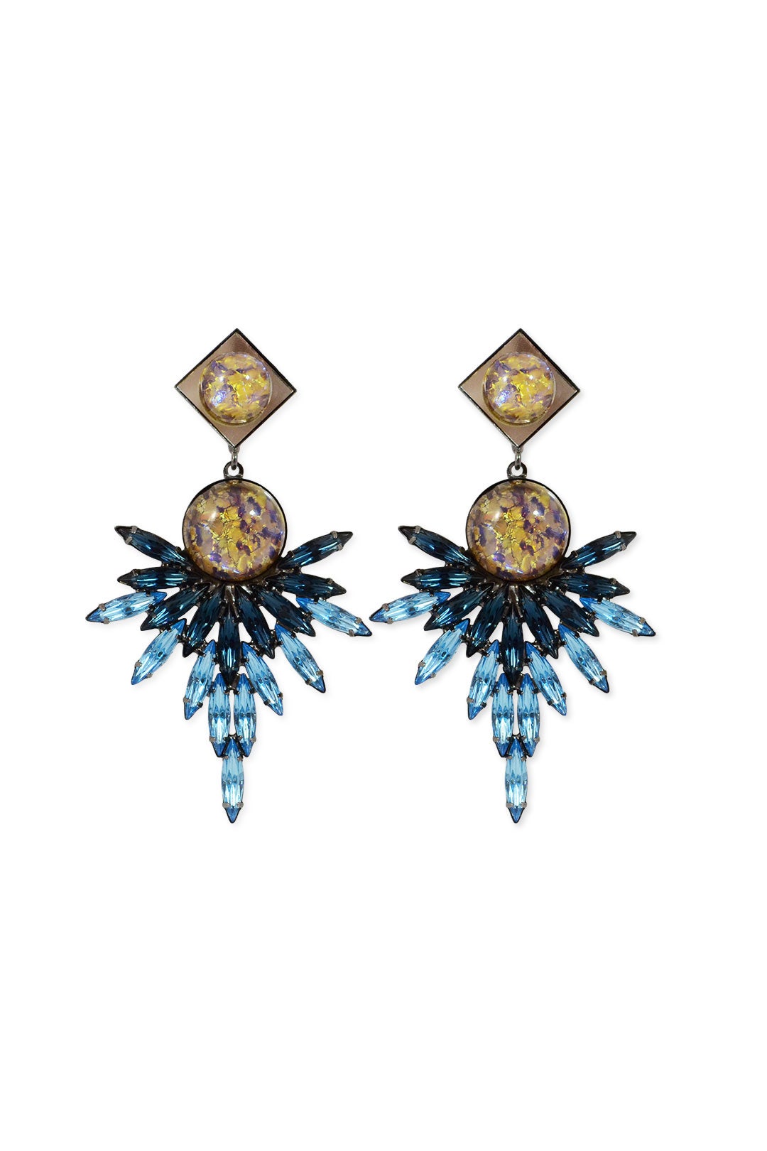 Odessa Feather Earrings by Dannijo
