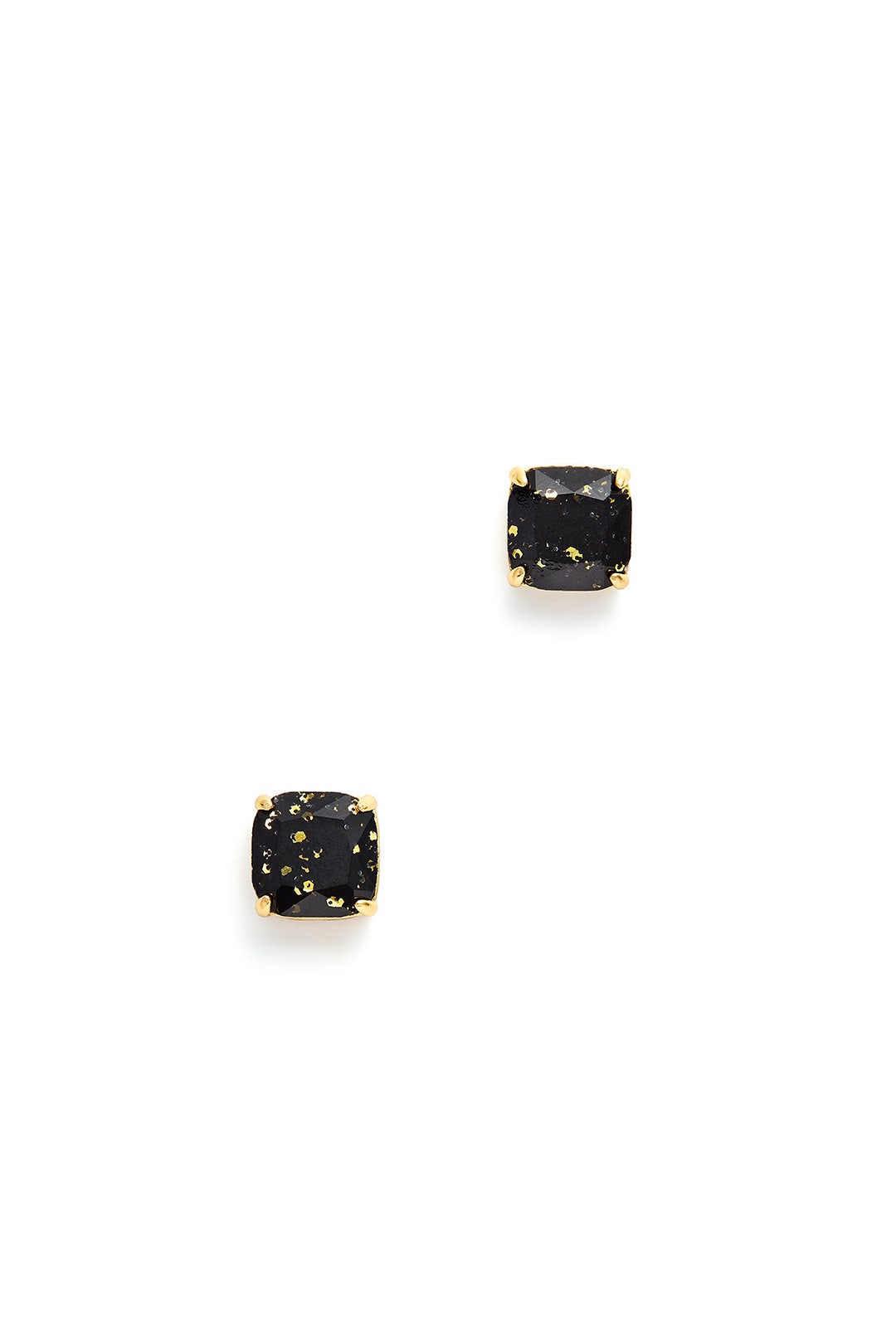 Black Small Square Studs by kate spade new york accessories