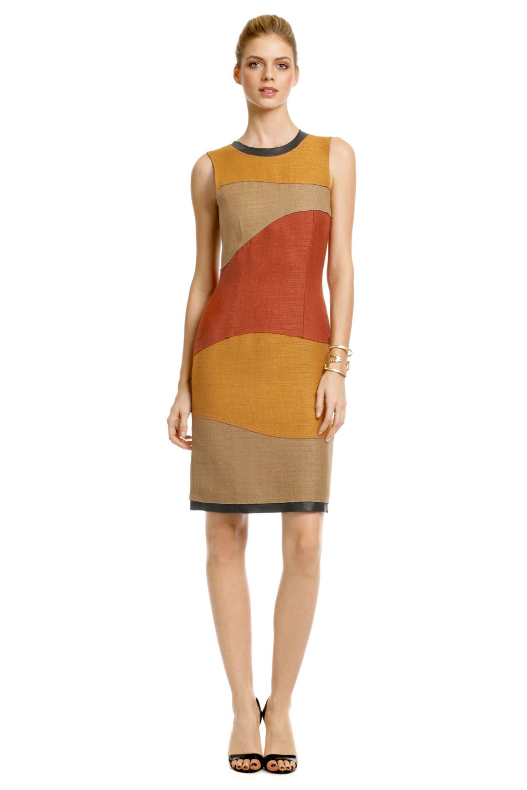 Patchwork Swirl Sheath by Proenza Schouler 0