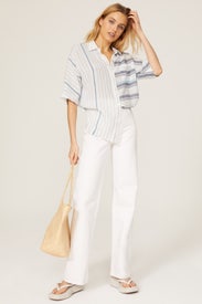 Finley Stripe Shirt by Rails