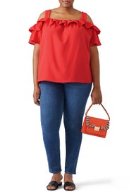 Ruffle Edge Top by Rachel Rachel Roy
