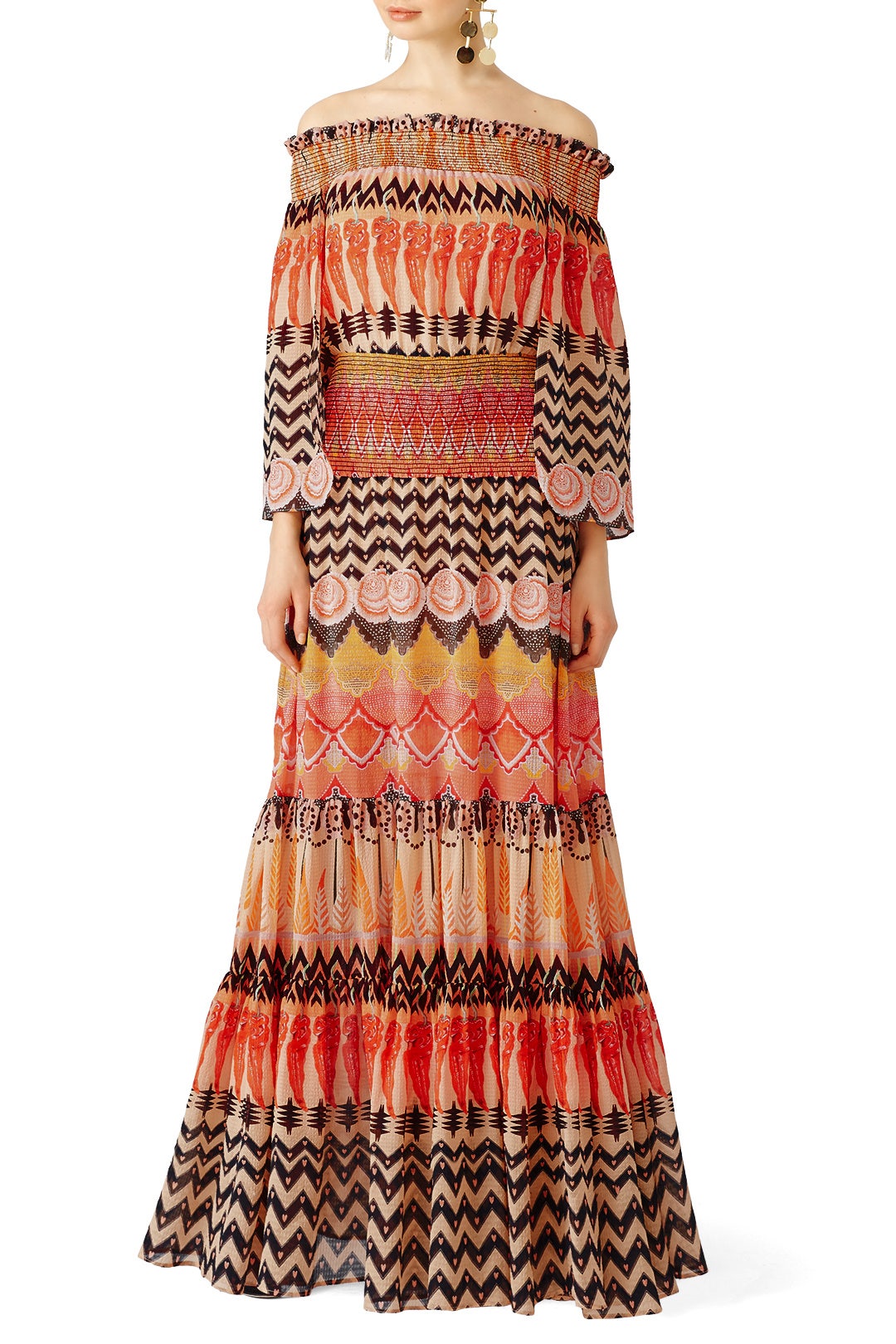 Desert Mix Maxi by Temperley London 0