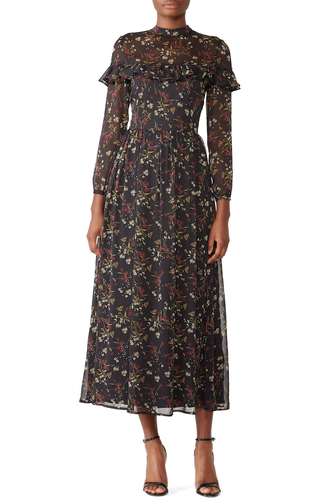 Floral Attire Midi Dress by BB Dakota 0