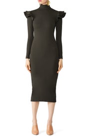 Olive Katelyn Knit Dress by Hunter Bell