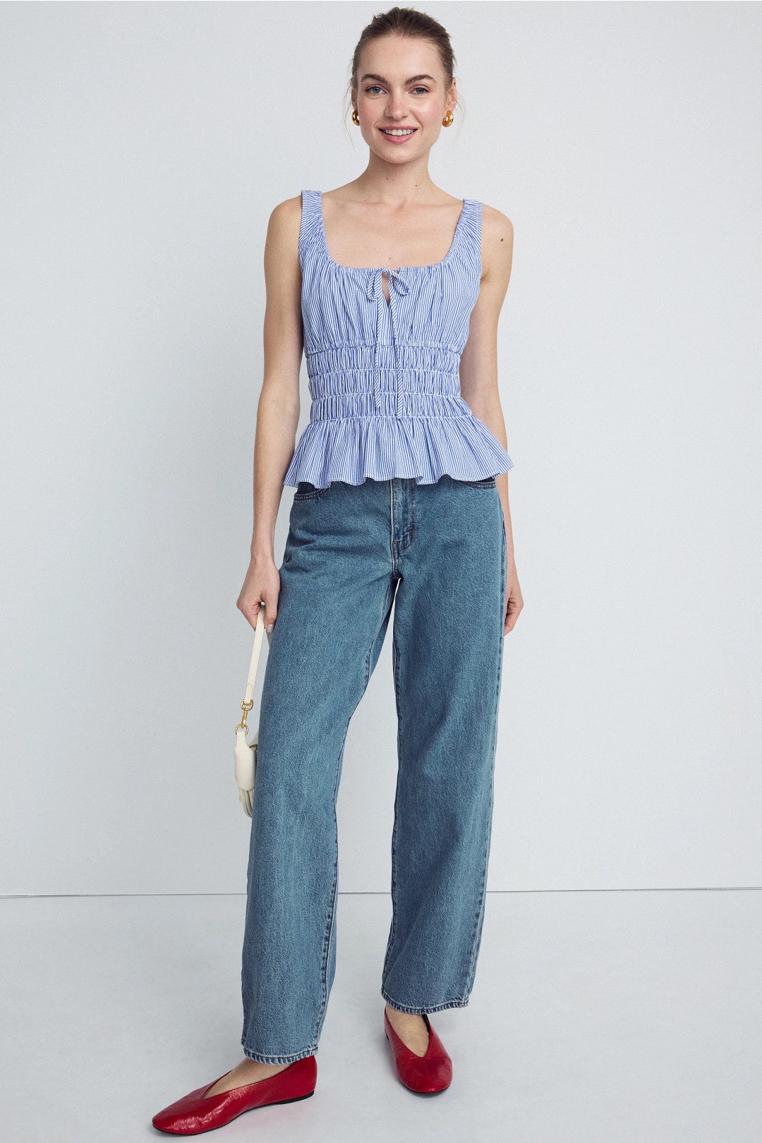 Light Blue Baggy Dad Jeans by Levi's 0