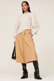 Soutache Sweater by Rebecca Taylor NYC