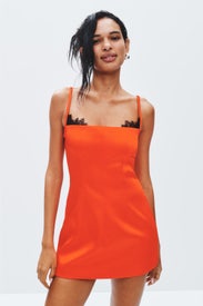 Poppy Contoured Mini Dress by SIR.