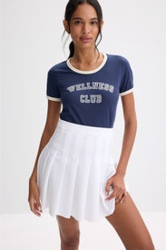 Wellness Club Ringer Tee by Sporty & Rich