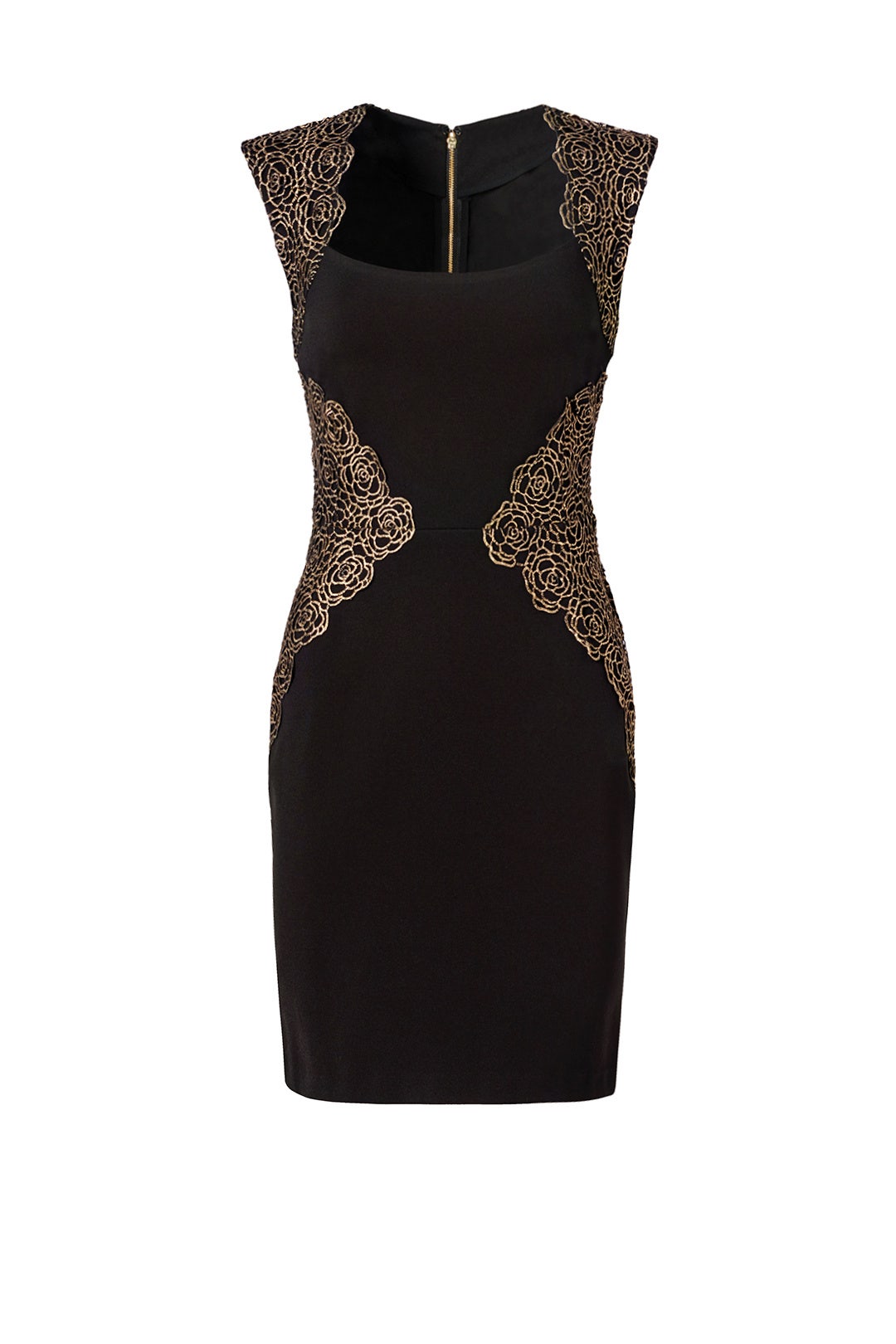 Gold Trim Sheath by ERIN erin fetherston 0