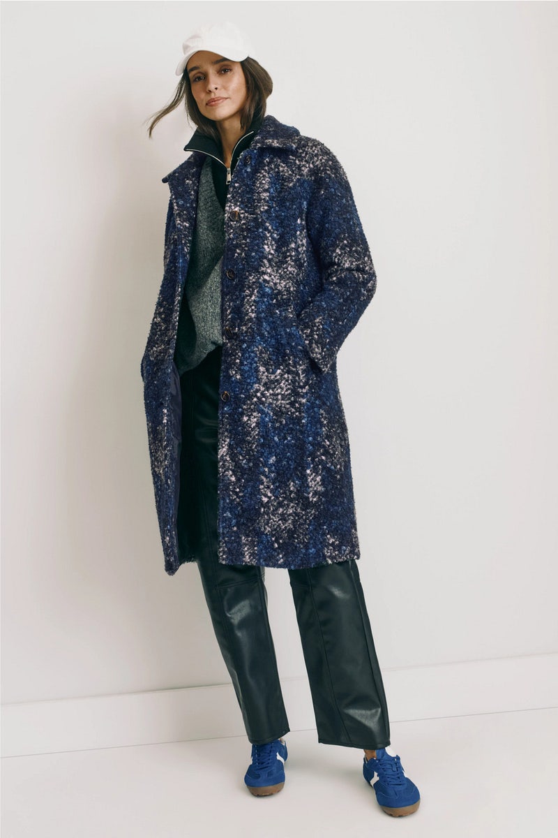 Balmacaan Coat by Ellen Tracy