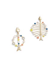 Asymmetrical Fish Earrings by J.Crew Accessories