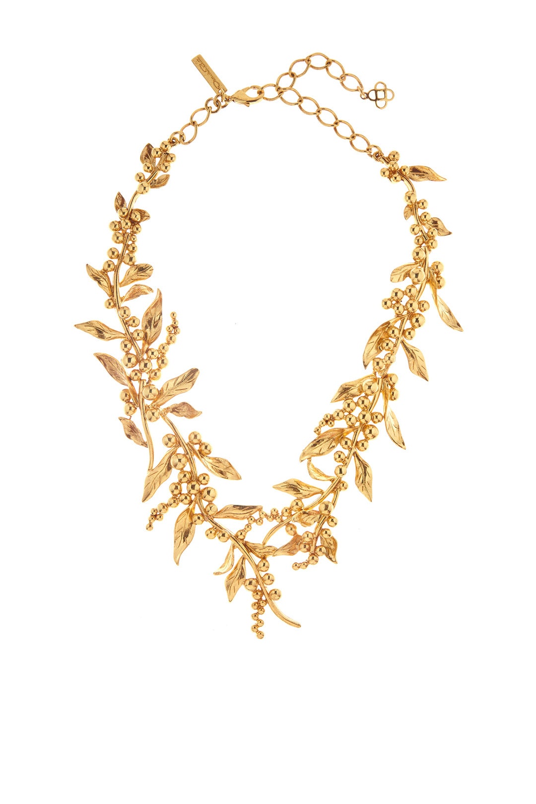 Gold Vine Necklace by Oscar de la Renta 0