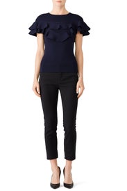 Midnight Vania Knit Top by Sachin & Babi