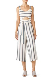 Striped Lianna Jumpsuit by Saylor