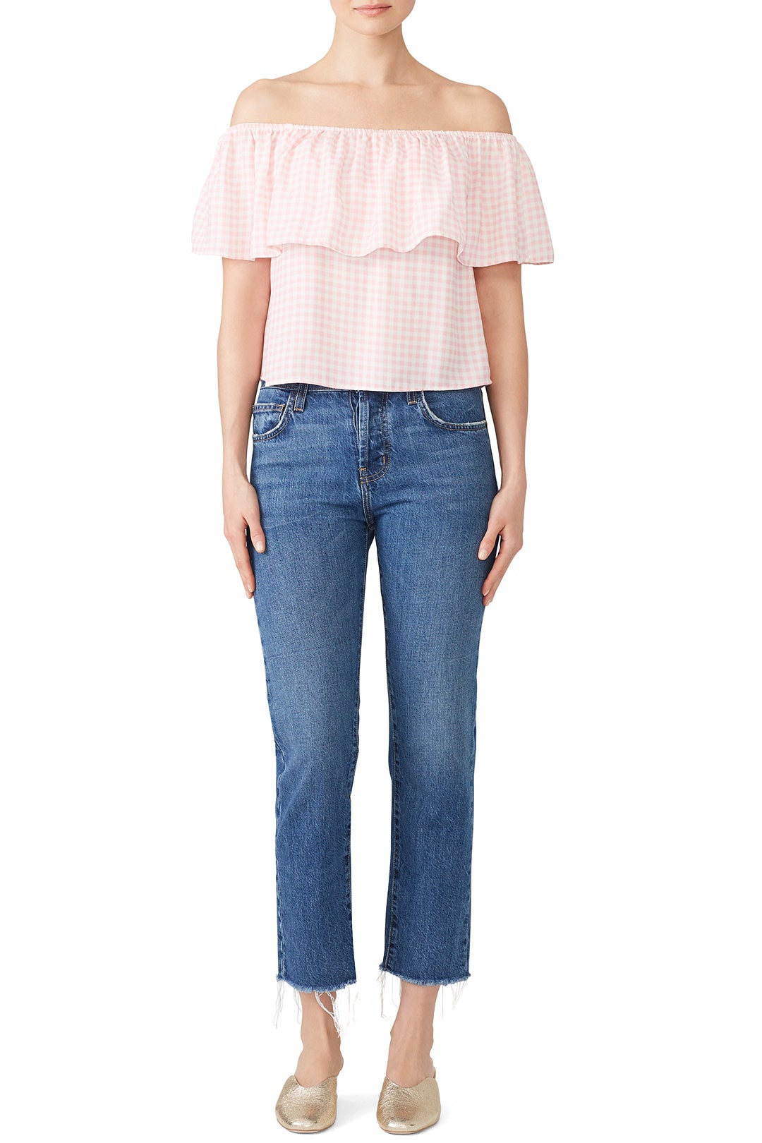 Gingham Brit Brit Top by Show Me Your Mumu 0