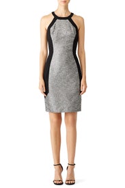 Halter Tweed Sheath by Slate & Willow