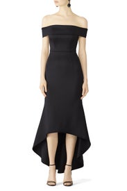 Leta High Low Gown by Black Halo