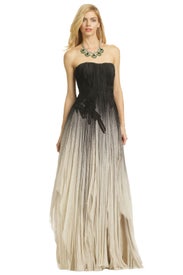 Laws Of Gravity Gown by Bibhu Mohapatra