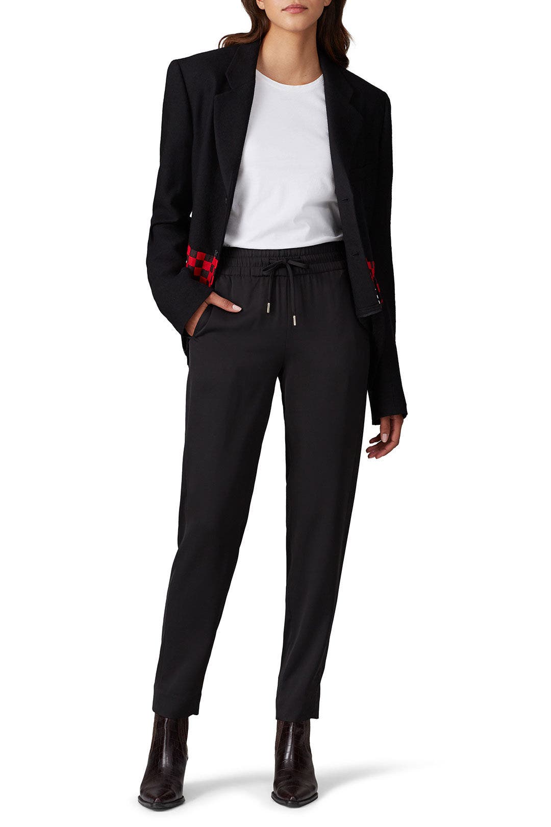 Knitted Hem Jacket by Haider Ackermann 0