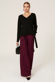 Black Tie Side Sweater by Jason Wu x RTR