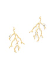 Branch Drop Earrings by Kenneth Jay Lane