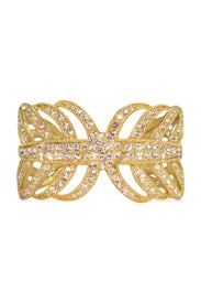 Gold Drift Cuff by Lulu Frost